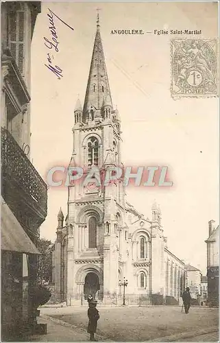 Cartes postales Angouleme Eglise Saint Martial