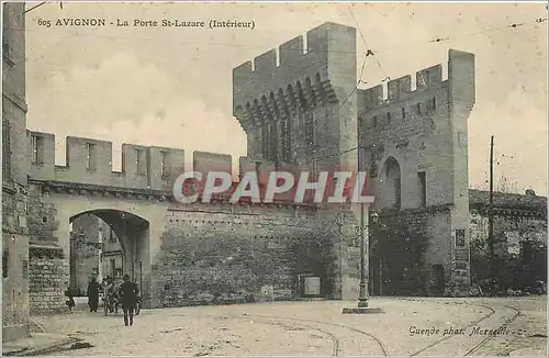 Cartes postales Avignon La Porte St Lazare Interieur