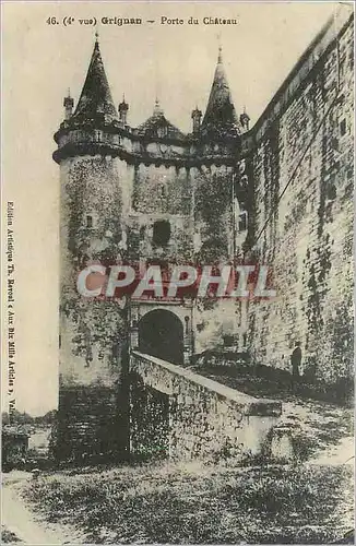 Cartes postales Grignan Porte du Chateau