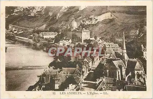 Cartes postales Les Andelys L'Eglise