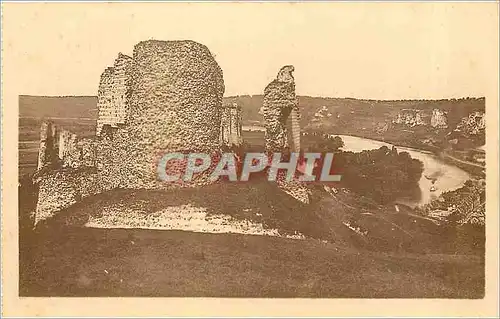 Ansichtskarte AK Le Petit Andely Les Ruines du Chateau Gaillard