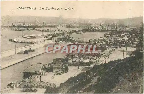 Cartes postales Marseille Les Bassins de la Joliette