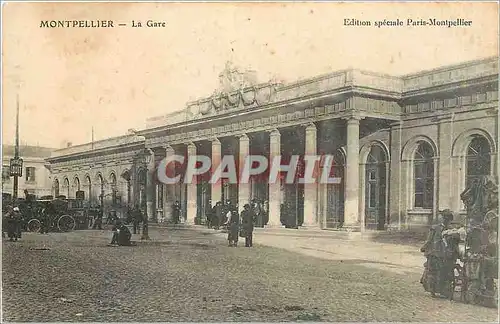Cartes postales Montpellier La Gare