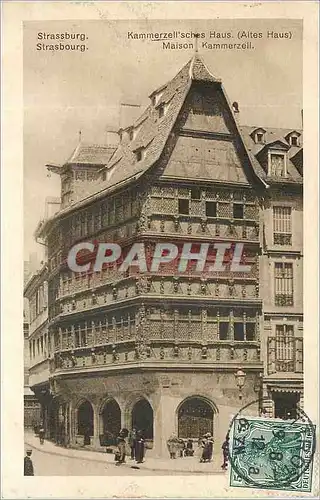 Cartes postales Strasbourg Maison Kammerzell