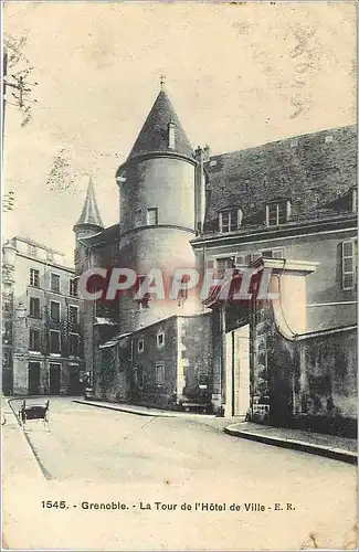 Cartes postales Grenoble La Tour de l'Hotel de Ville