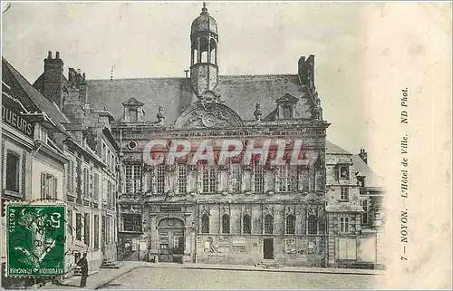 Cartes postales Noyon L'Hotel de Ville