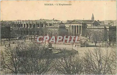 Cartes postales Nimes L'Esplanade