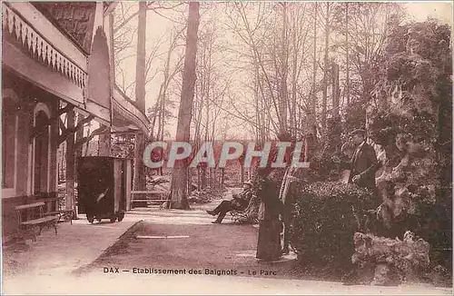 Cartes postales Dax Etablissement des Baignots Le Parc