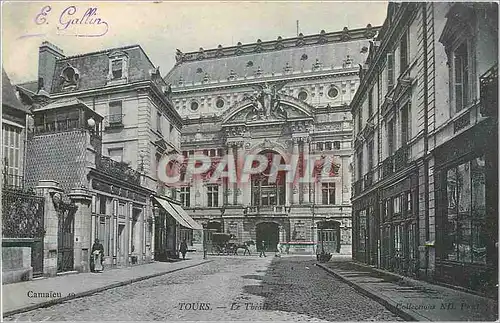 Cartes postales Tours Le Theatre