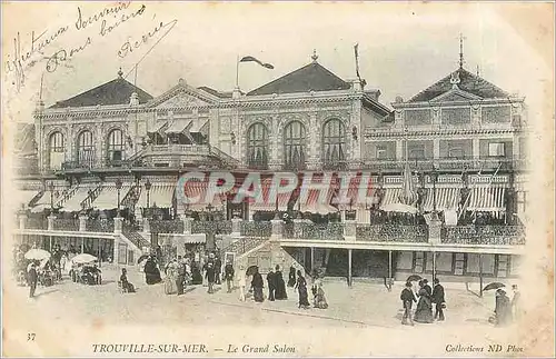 Cartes postales Trouville sur Mer Le Grand Salon