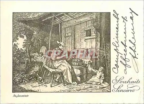 Cartes postales Souhaits Sinceres