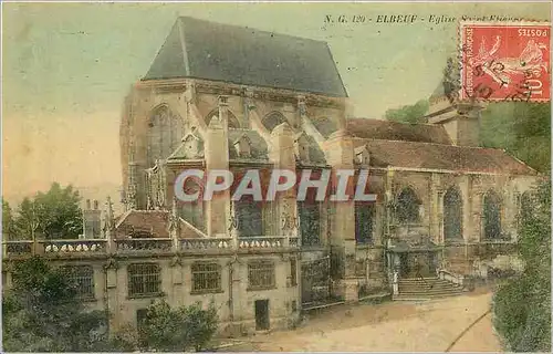 Cartes postales Elbeuf Eglise