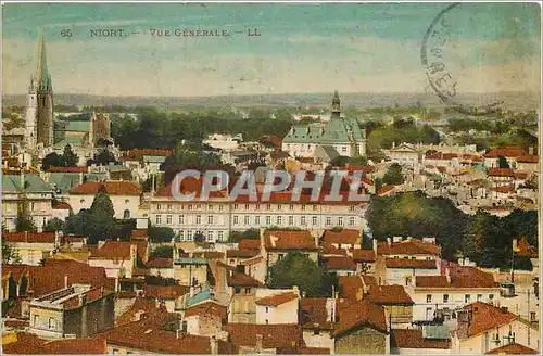 Ansichtskarte AK Niort Vue generale