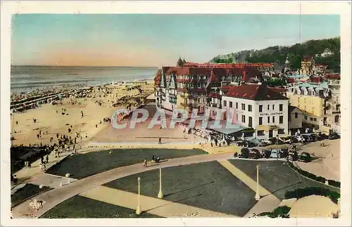 Ansichtskarte AK Trouville Reine des Plages Les grands Hotels sur la Plage