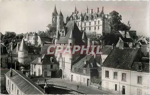 Moderne Karte Loches Le Chateau