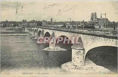 Cartes postales Orleans Vue generale