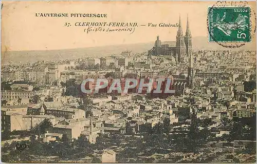 Cartes postales Clermont Ferrand Vue Generale