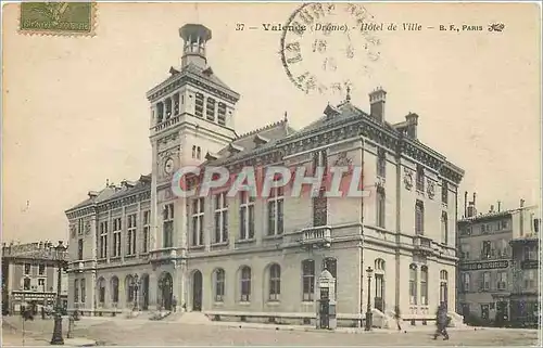 Cartes postales Valence Drome Hotel de Ville