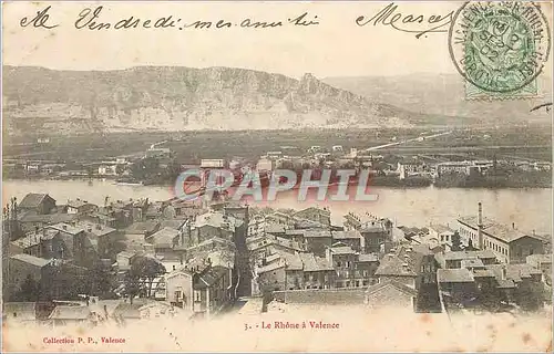 Cartes postales Le Rhone a Valence