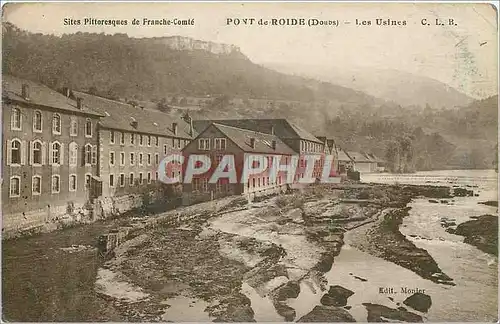 Ansichtskarte AK Pont de Roide Doubs Les Usines