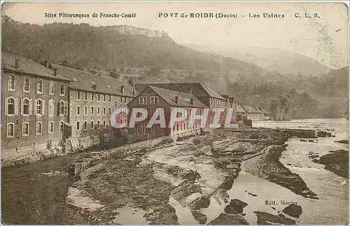 Cartes postales Pont de Roide Doubs Les Usines