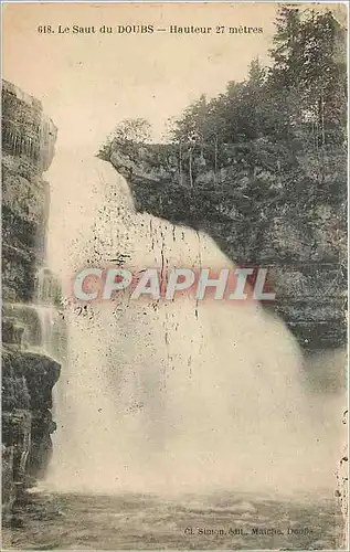 Cartes postales Le Saut du Doubs