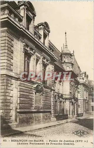 Ansichtskarte AK Besancon les Bains Palais de Justice Ancien Parlement de Franche Comte