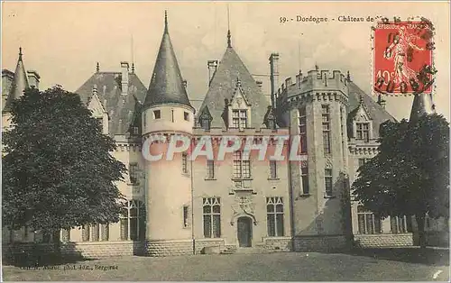 Cartes postales Dordogne Chateau