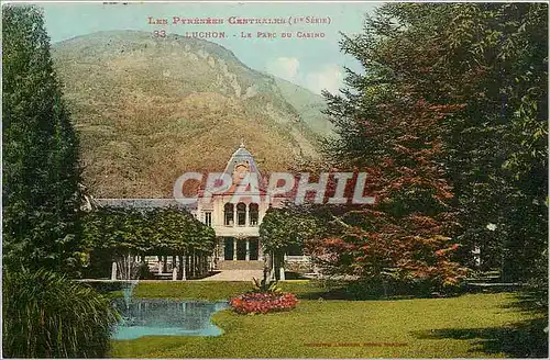 Cartes postales Luchon Le Parc du Casino