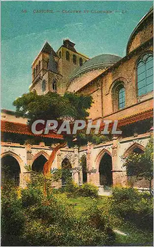 Cartes postales Cahors Cloitre et Clocher