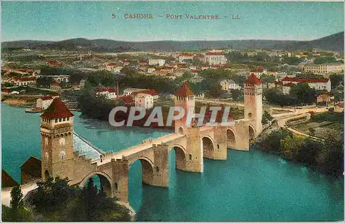 Cartes postales Cahors Pont Valentre