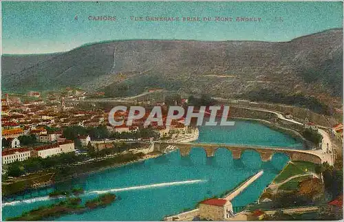 Cartes postales Cahors Vue generale prise du Mont Angely