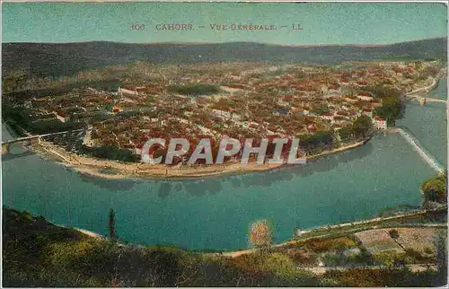 Cartes postales Cahors Vue generale