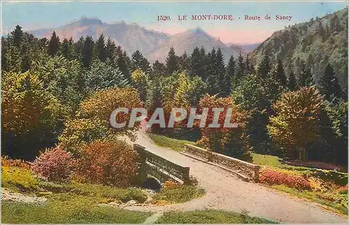 Cartes postales Le Mont Dore Route de Sancy