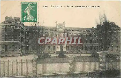 Ansichtskarte AK Evreux Ecole Normale de Garcons