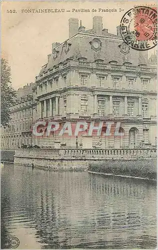 Ansichtskarte AK Fontainebleau Pavillon de Francois