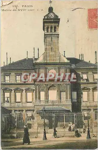 Cartes postales Paris Mairie du XVII