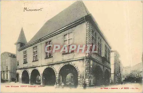Cartes postales Mirecourt Les Halles