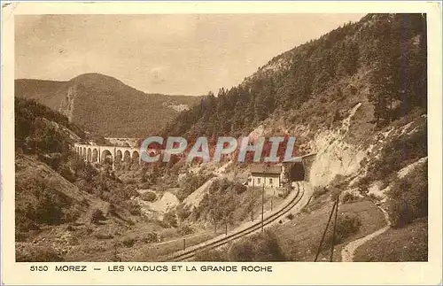Cartes postales Morez Les viaducs et la Grande Roche