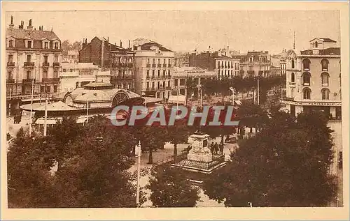 Ansichtskarte AK Perpignan PO Vue Panoramique de la Place Arago