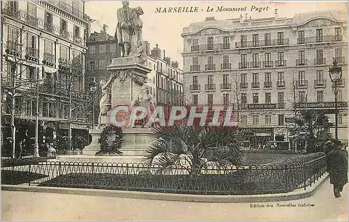 Cartes postales Marseille Le Monument Puget