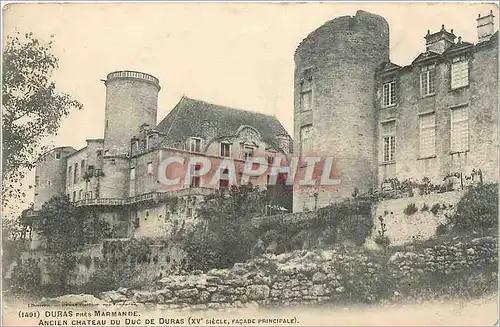 Cartes postales Duras pres Marmande Ancien Chateau du Duc de Duras