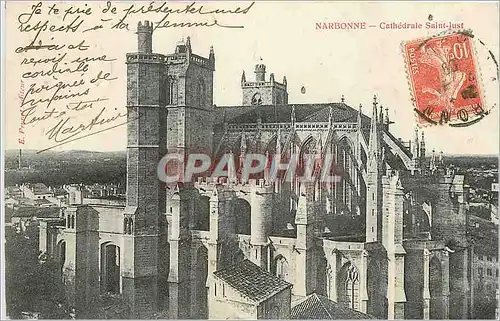 Cartes postales Narbonne Cathedrale Saint Just