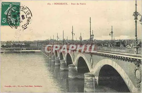 Cartes postales Bordeaux Pont de Pierre