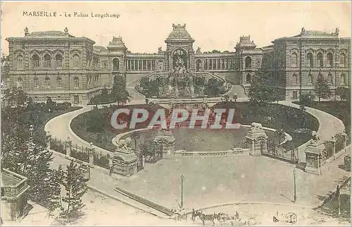 Cartes postales Marseille Le Palais Longchamp