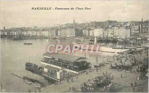 Cartes postales Marseille Panorama du Vieux Port