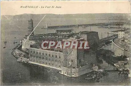 Cartes postales Marseille Le Fort St Jean