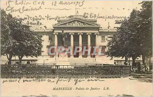 Cartes postales Marseille Palais de Justice