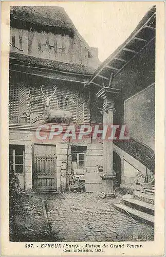 Cartes postales Evreux Eure Maison du Grand Veneur