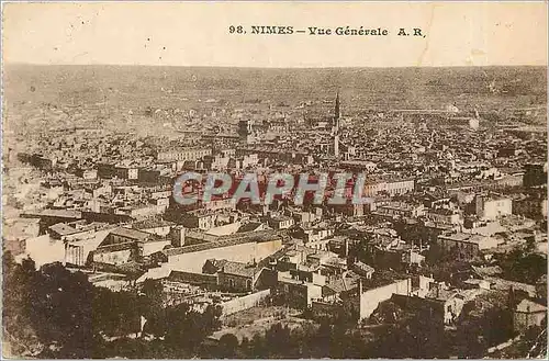 Cartes postales Nimes Vue Generale